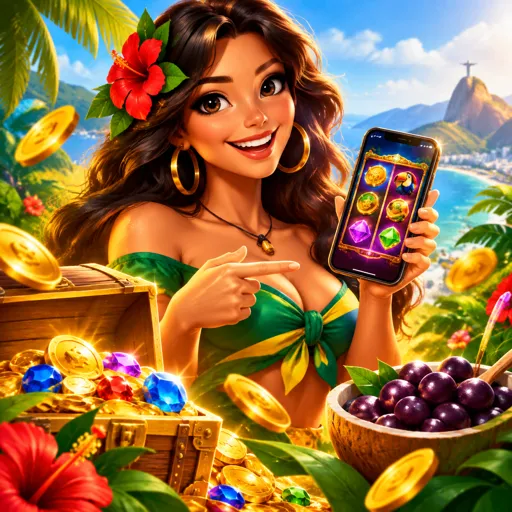 Dois celulares exibindo as telas do aplicativo v98, com slots em destaque e aposta ao vivo